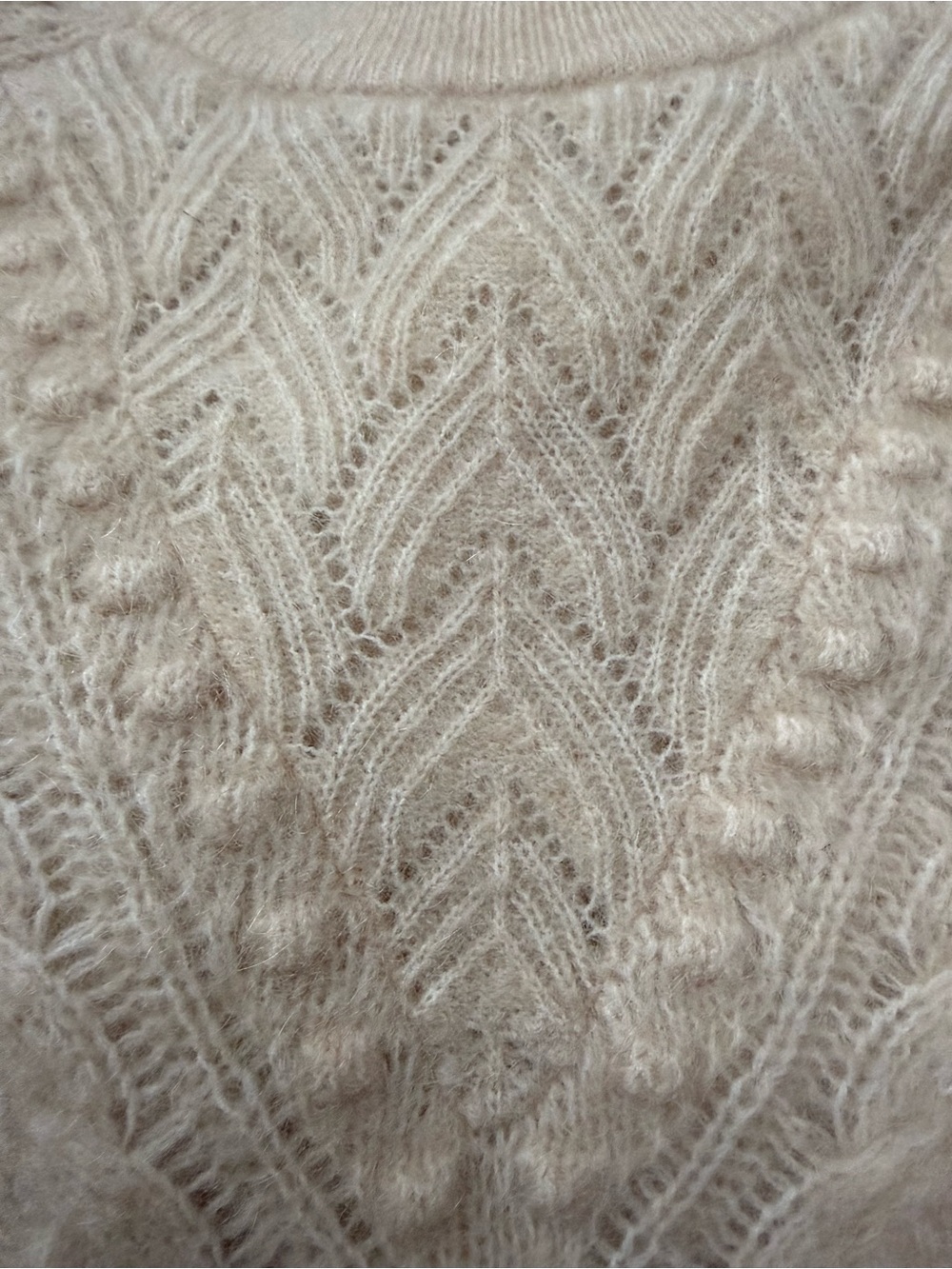 SEZANE Jake Jumper in Vanilla Size XS - Picture 7 of 10